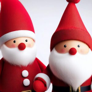 Plush Santa Claus Figures